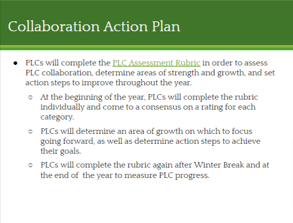 Collaboration action plan 5